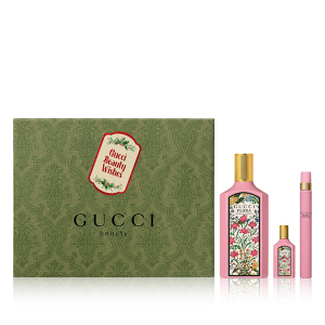 Gucci Flora Gorgeous Gardenia Gift Set - (EDP 100 ml + EDP 10 ml + EDP 5 ml)