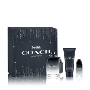 Coach New York Gift Set (EDT 100 ml + EDT 15 ml + Shower Gel 100 ml)