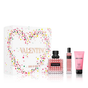 Valentino Valentino Donna Born In Roma Gift Set - (EDP 100 ml + EDP 15 ml + Body Lotion 50 ml)