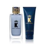 Dolce & Gabbana K Gift Set - EDT 100 ml + EDT 10 ml + After-Shave Balm 75 ml