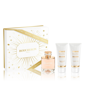 Boucheron Quatre Gift Set (EDP 100 ml+ Body Lotion 100 ml + Bath & Shower Gel 100 ml)